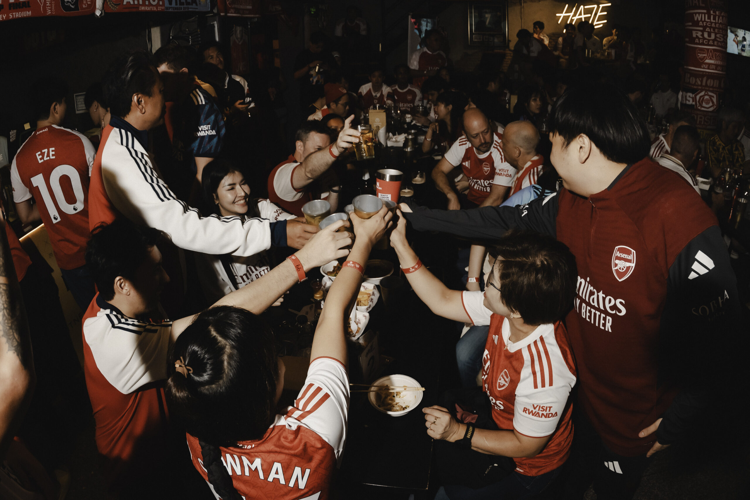 Arsenal Bangkok supporters
